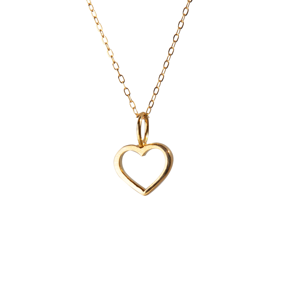 آویز قلب توخالی بل ـ Belle small pendant