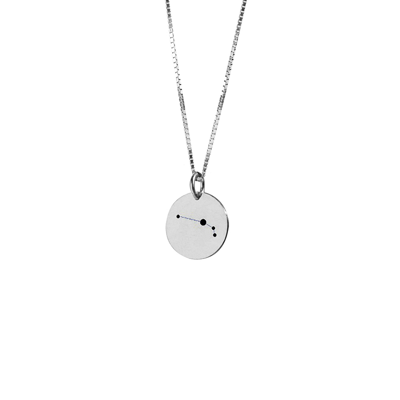گردنبند سیرکل ماه تولد نقره ـ Birthday Circle pendant